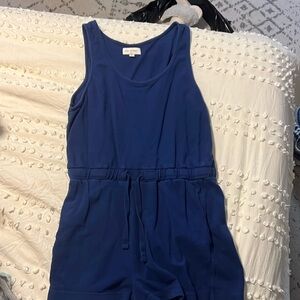 Blue romper